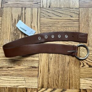 Prada Brown Leather Belt